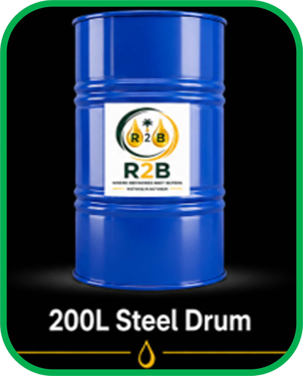 Palm Olein — 200L Steel Drum
