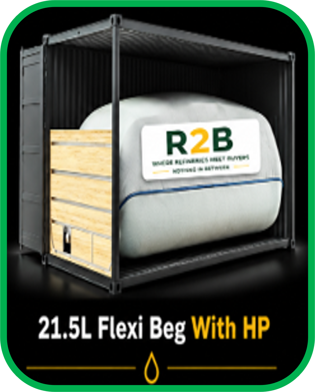 Palm Olein — 21.5L Flexi Beg With HP