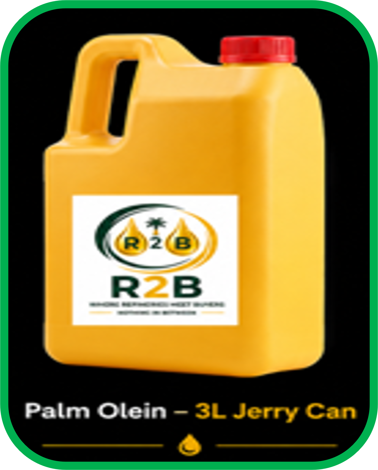 Palm Olein — 3L Jerry Can
