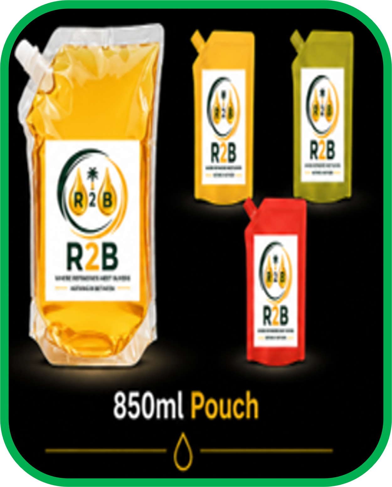 Palm Olein — 850ml Pouch