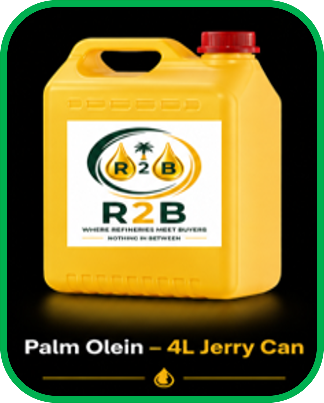 Palm Olein — 4L Jerry Can