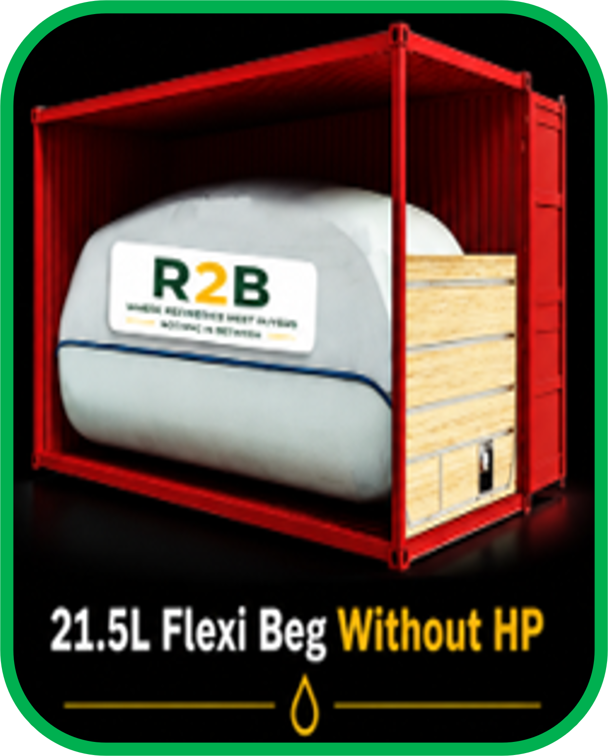 Palm Olein — 21.5L Flexi Beg (Without HP)